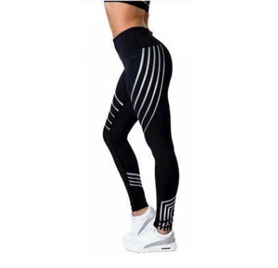 Image of Women Workout Leggings Pants Women Leggins Women Fitness Night Glowing Autumn Winter Leggings Women legins