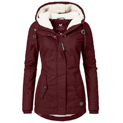 Image of Plus velvet padded cotton clothing