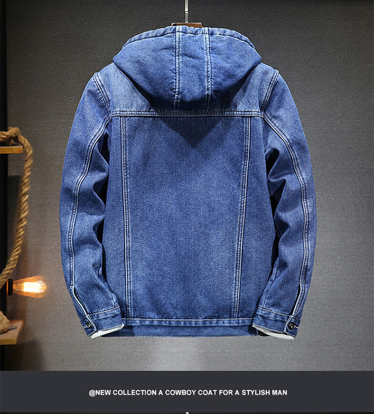 Image of Thick Warm Men's Jacket Winter