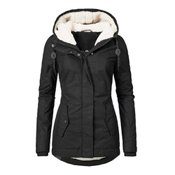 Image of Plus velvet padded cotton clothing
