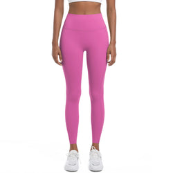 Image of Women'S Leggings Stretch Yoga Pants Tights with Pockets High Waist Push up Fitness Running Sportswear Solid Color Pants