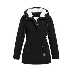 Image of Plus velvet padded cotton clothing