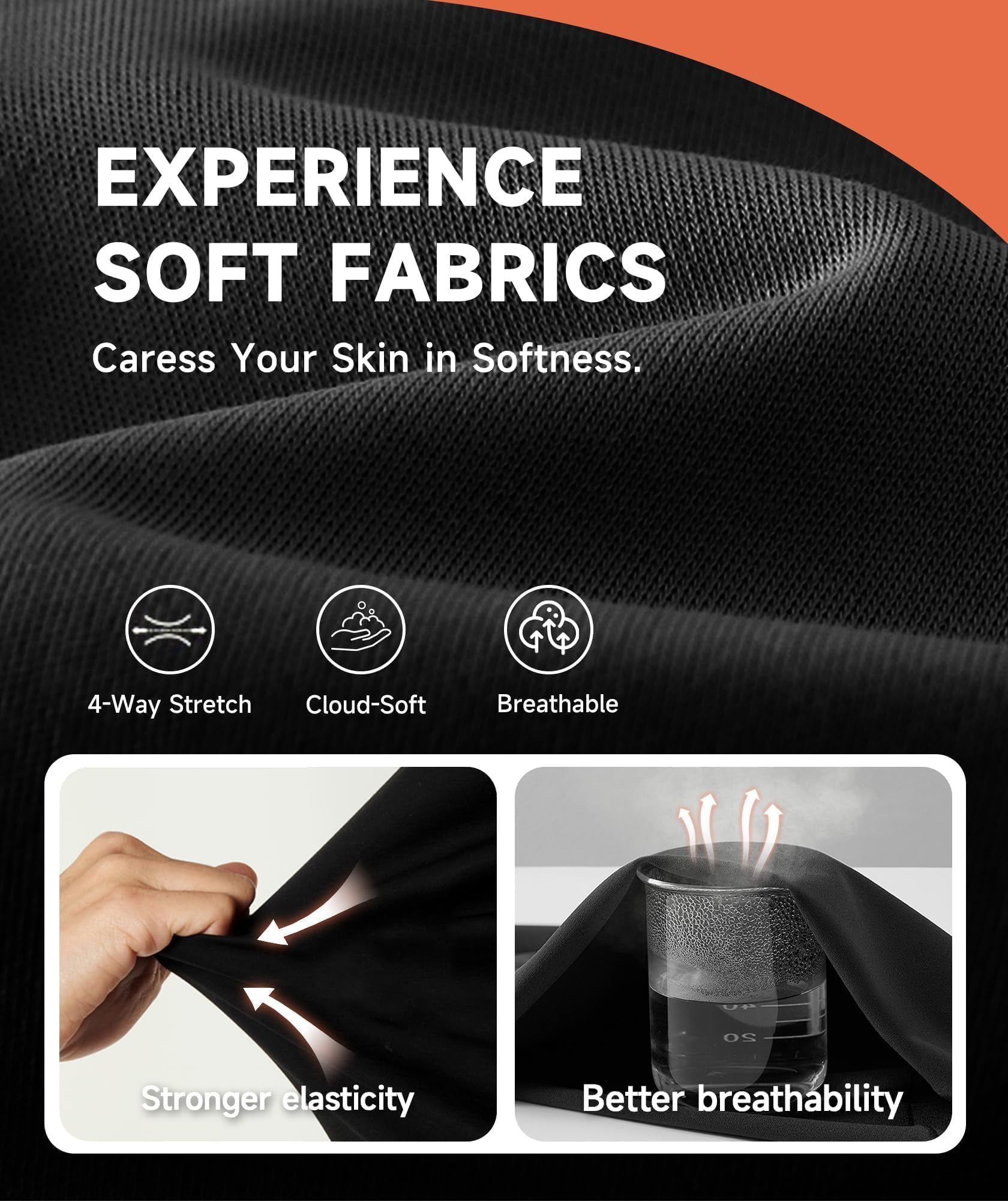 Image of Leggings - Cropped High-waisted Solid Black