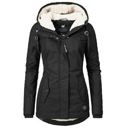 Image of Plus velvet padded cotton clothing