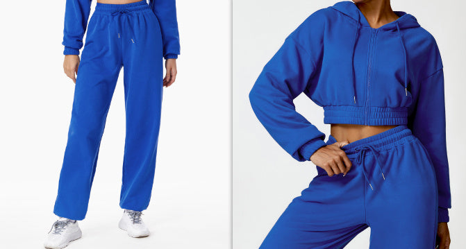 Image of Warm And Loose Long Sleeve Sweater Coat Zipper