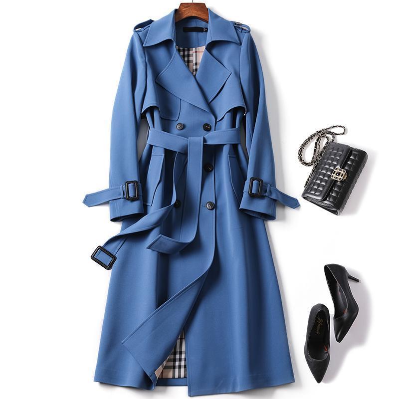 Image of British style over the knee coat