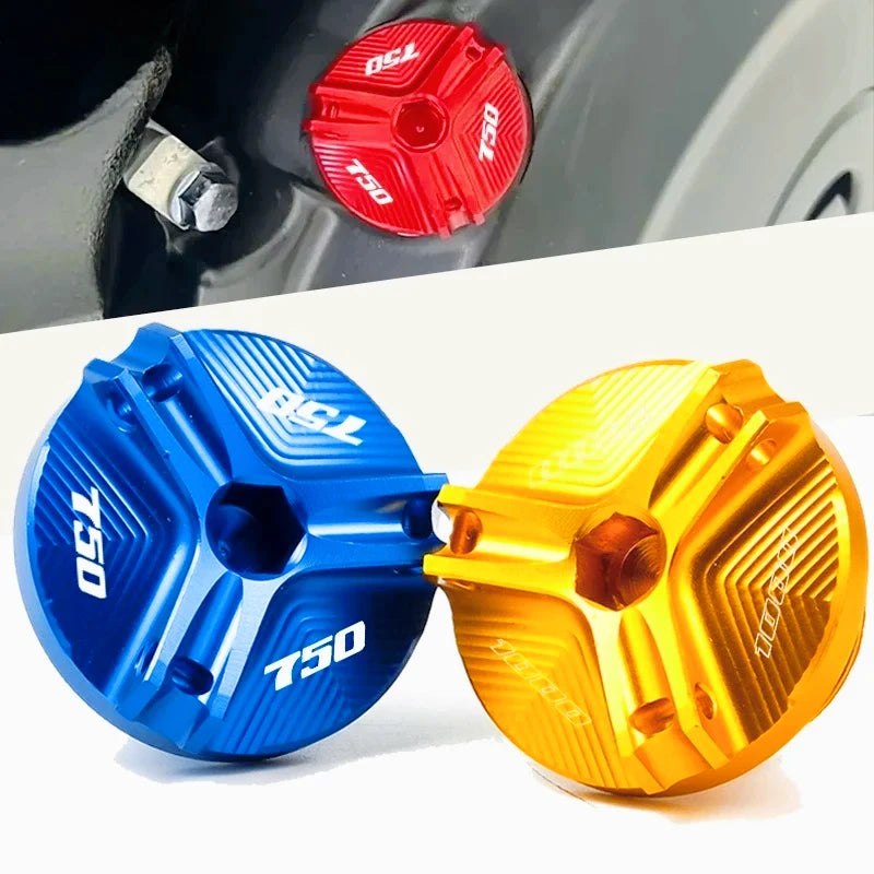 Image of Motorcycle CNC Engine Oil Filter Cover Oil Filler Plug Cap for SUZUKI GSXS 750 1000 GSX-S 750 1000 F GSX S 125 150 GSX-S 1000GT